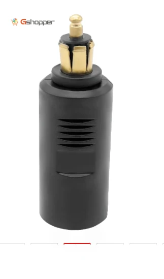 DIN Socket To Cigarette Lighter Converter Adapter — Converters