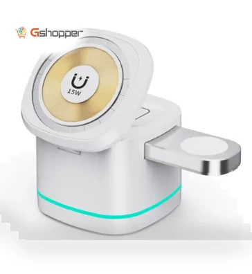 3 in 1 Magnetic Foldable Slim Universal Charging Station Stand Holder — Chargers