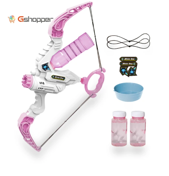 Bubble Bow and Arrow Water Gun Two-in-One Electric Light Bubble Machine — Bubble Toys, Douyin