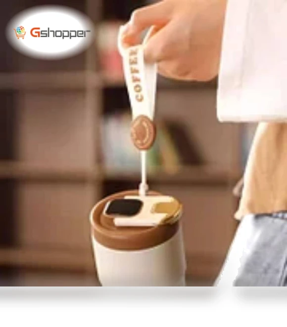 Coffee Thermos With Temperature Display — Beverage Warmers