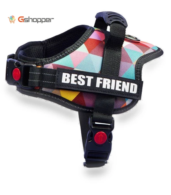 Dog Chest Strap with Night Reverse Light — Vests