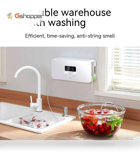 Fruit and Vegetable Cleaning Machine — Citrus, Mijia