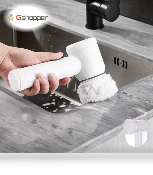 Kitchen Accessories Set Electric Cleaning Brush — Brushes
