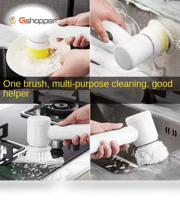 Kitchen Accessories Set Electric Cleaning Brush — Brushes