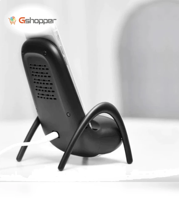 Portable Mini Chair Wireless Charger with Speaker — Chargers