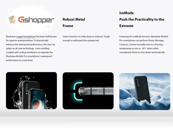 Ruggedized Smartphone — Mobile Devices & Accessories, Blackview