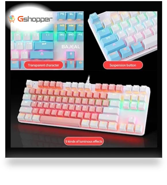 87 Keys Wired Mechanical Keyboard — Keyboards, Daseey