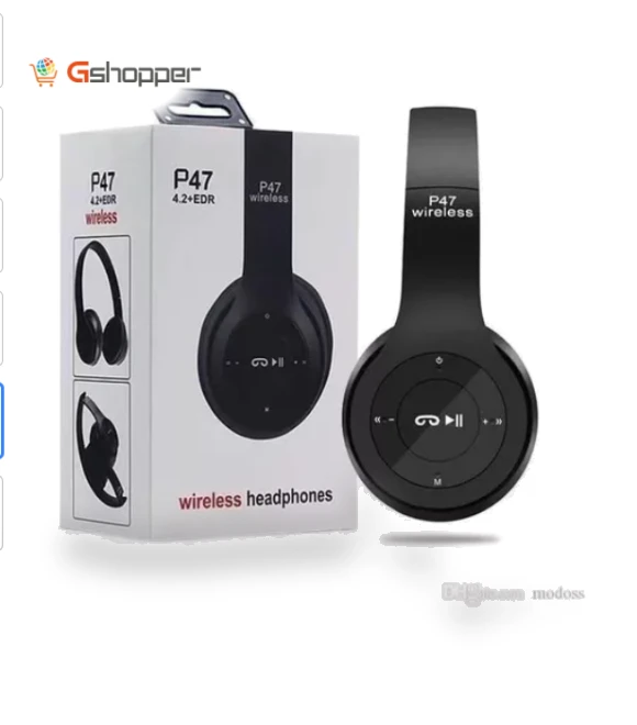 Bluetooth Headphone with Microphone — Headsets