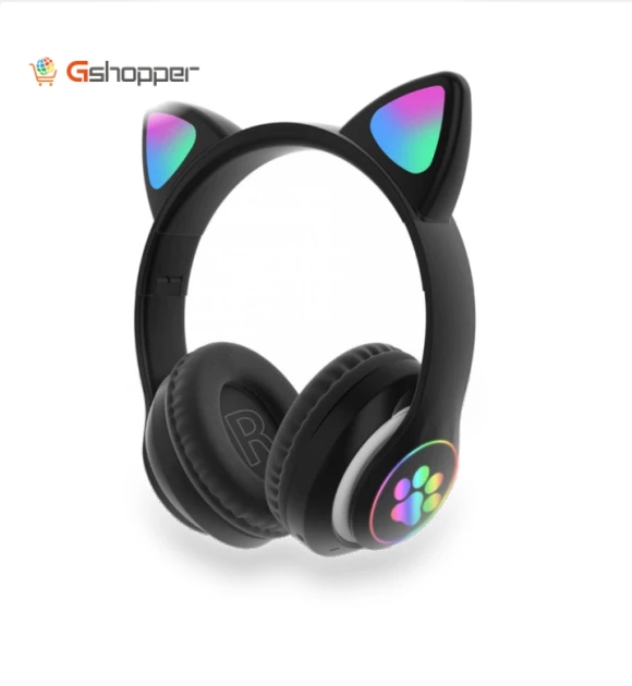 Colorful Cat Ear Headphone — In-Ear Headphones