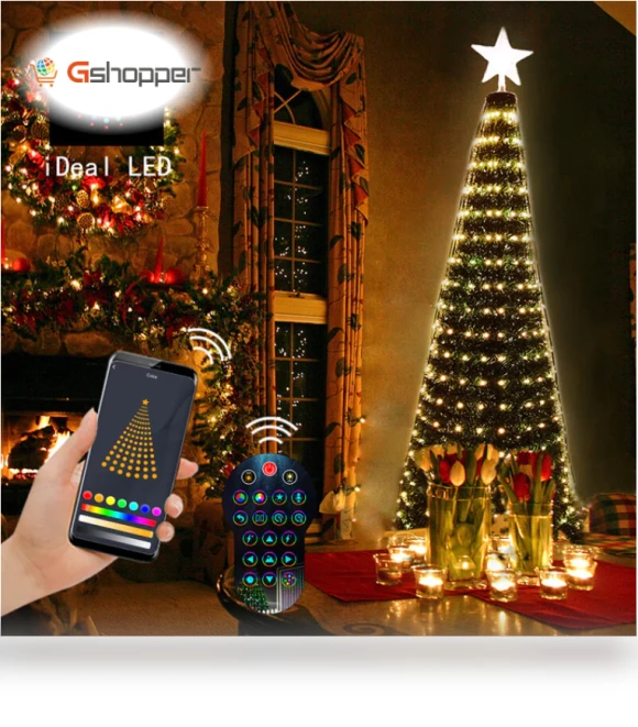 Custom APP Control Christmas Tree Lights — Trees