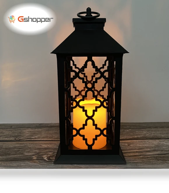 Solar Garden Light Candle Wind Light — Outdoor Floor Lighting