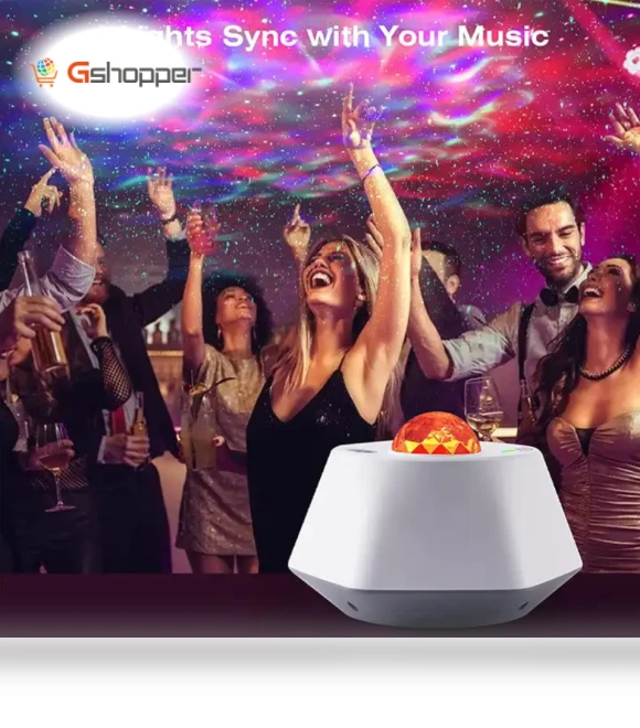 WiFi Projector with LED Lighting — Home Theater Projectors