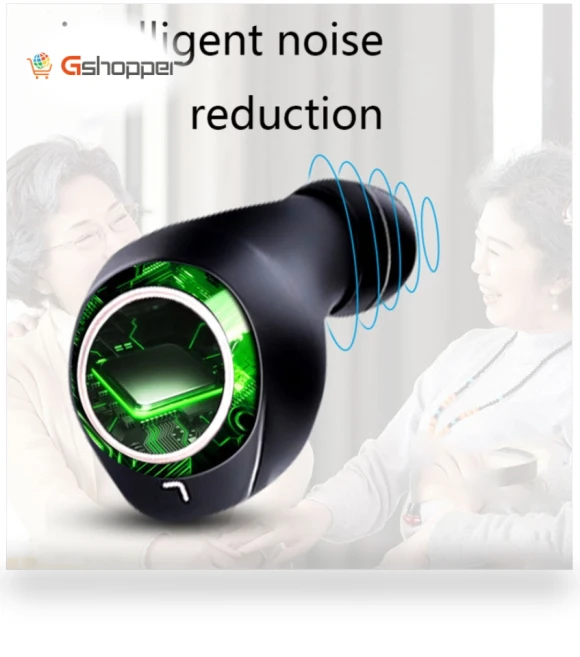 Binaural Magnetic Charging Hearing Aid — Batteries & Chargers