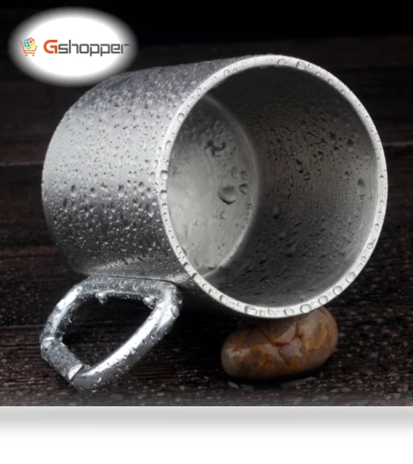 Double-layered mug with carabiner — Travel Mugs