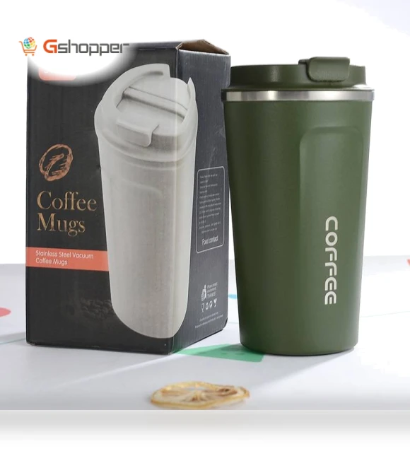 Double Stainless Steel Coffee Mug — Travel Mugs & Tumblers