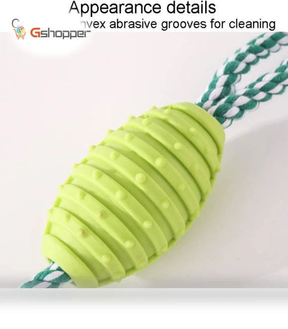 Knot Pet Bite Resistant Teeth Cleaning Toy — Ropes