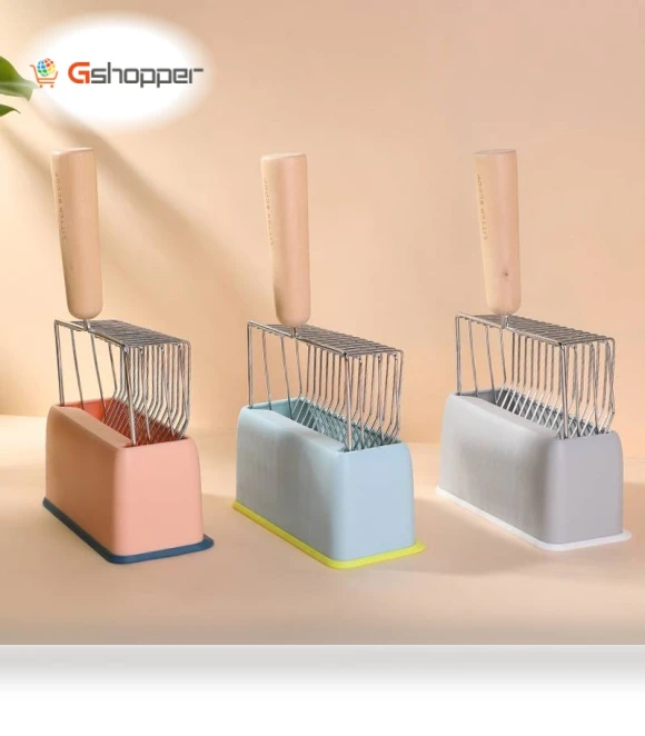Pet Cat Litter Cleaning Tool — Brushes