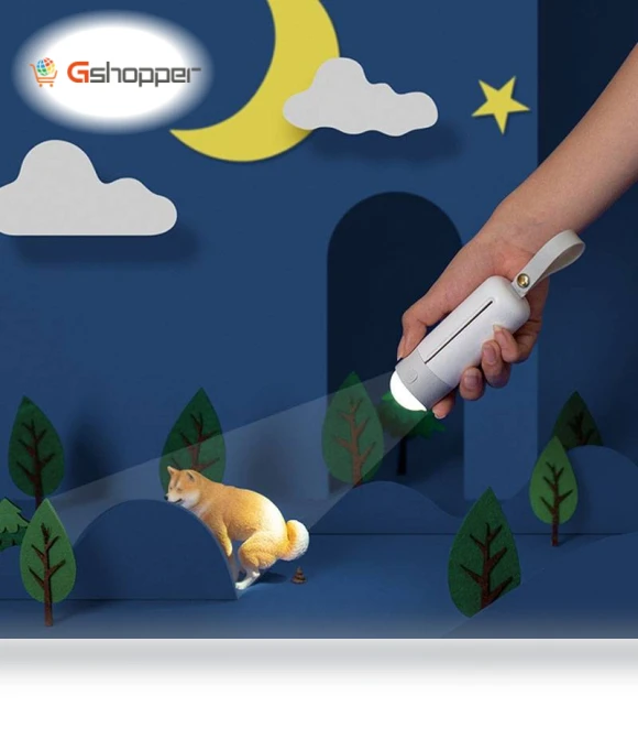 Portable Dog Toilet Bowl with LED Lighting — Purses