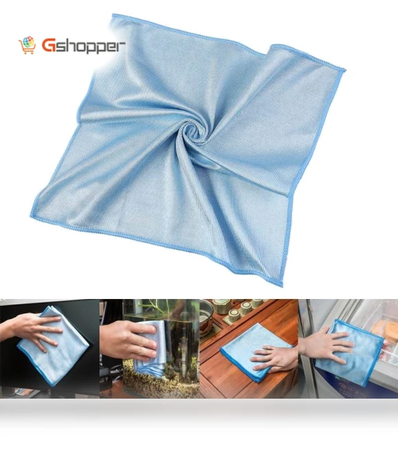 Ultra fine fiber glass wiping scratch free cleaning cloth — Cloths