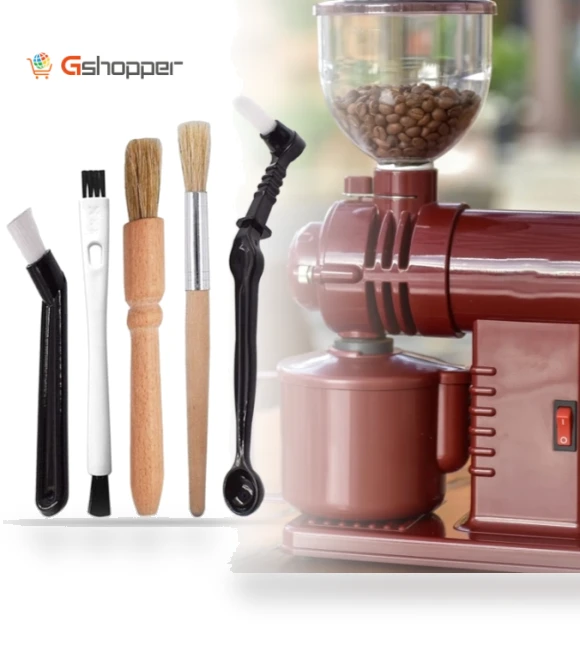 4 Piece Coffee Machine Cleaning Brush Set — Brushes