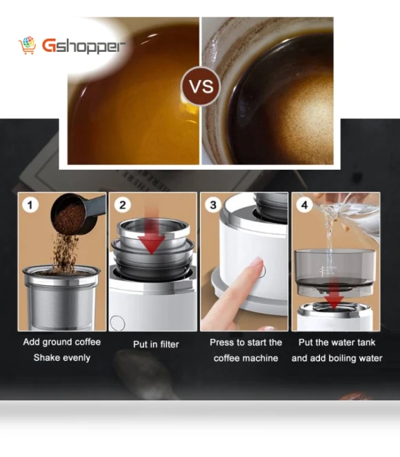Mini Portable Drip Coffee Machine — Brewing Excellence