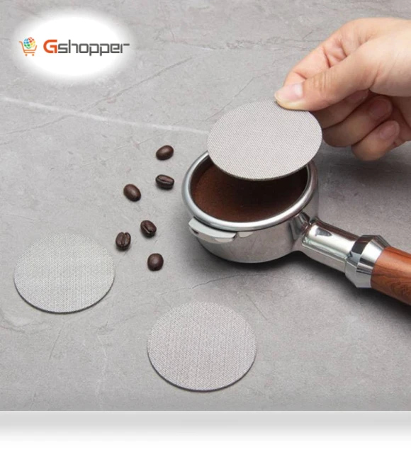 Stainless Steel Sintered Sheet Coffee Splash Filter — Permanent