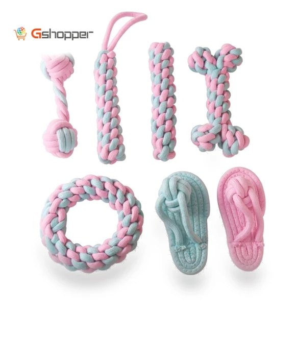 Dog Molar Teeth Cleaning Toy — Ropes