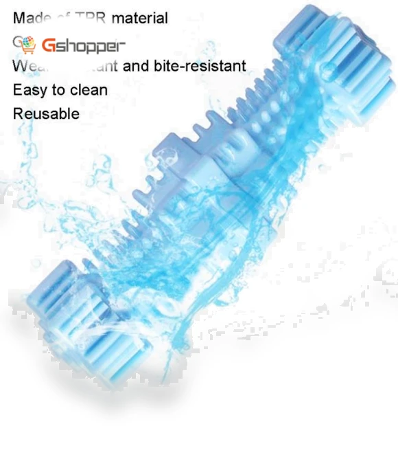 Hexagonal Molar Rods Pet Tooth Brush — Toothbrushes