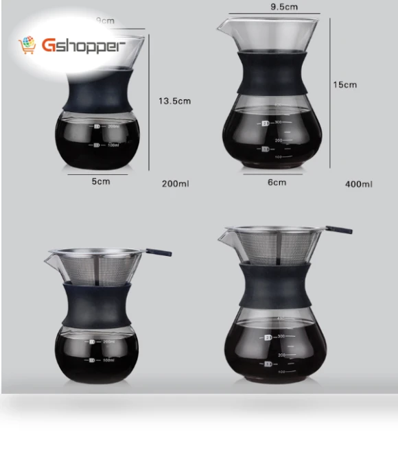 High Temperature Resistant Coffee Pot — Pots