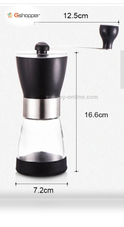 Portable Conical Burr Mill Manual Spice Herbs Hand Grinding Machine — Herb & Spice Mills