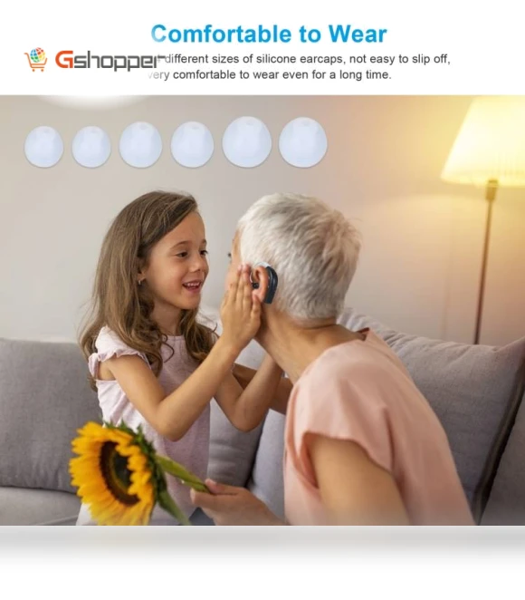 Rechargeable Hearing Aids for Seniors — Hearing Amplifiers