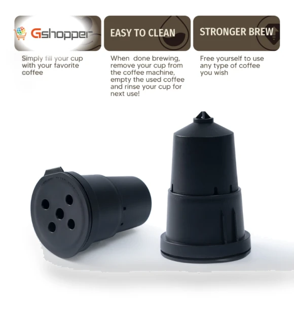 Reusable Coffee Capsule Filter Cup — Coffee Pod Holders