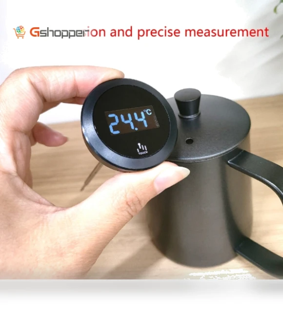 Electronic Touch Screen Digital Display Household Food Thermometer — Instant-Read