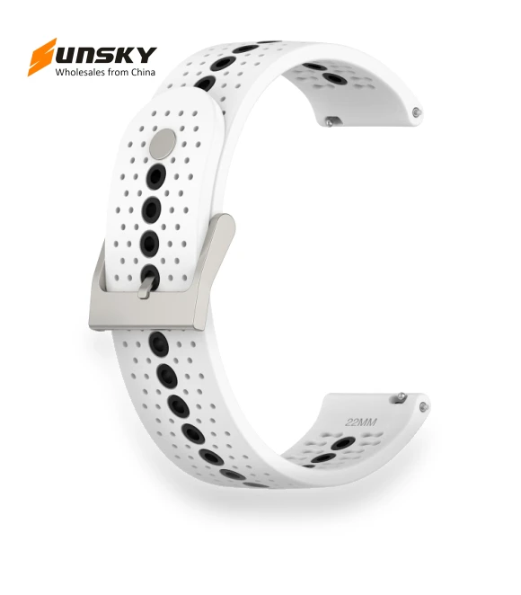 Colorful Hole Silicone Watch Band — Bands, Suunto