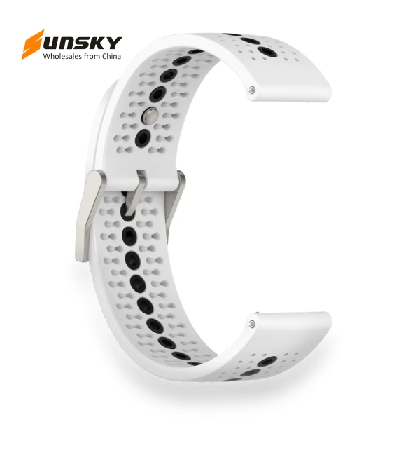 Colorful Hole Silicone Watch Band — Bands, Suunto