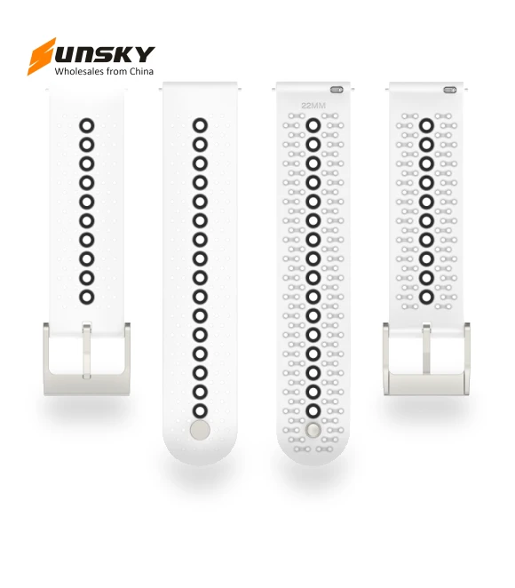 Colorful Hole Silicone Watch Band — Bands, Suunto