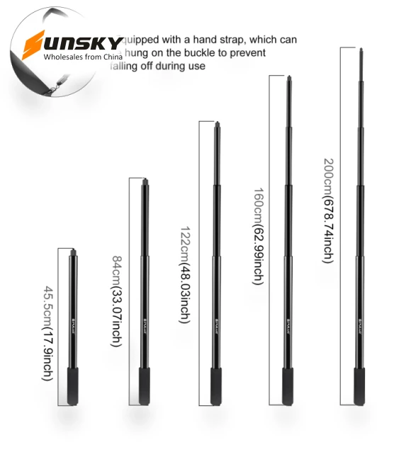 Metal Selfie Stick Monopod — Selfie Sticks, PULUZ