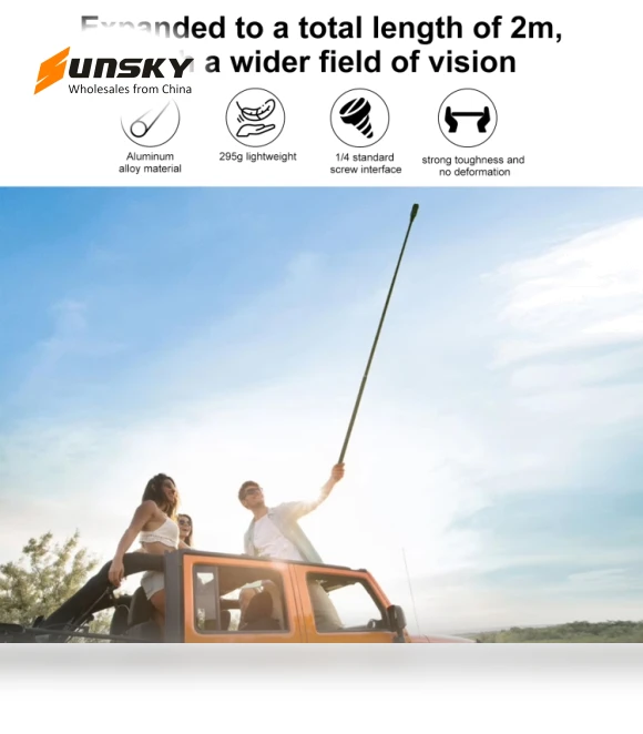 Metal Selfie Stick Monopod — Selfie Sticks, PULUZ