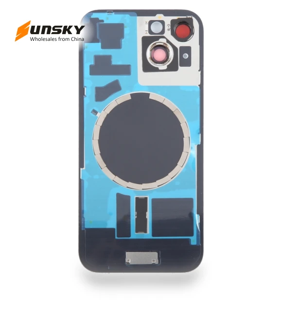 Battery Back Cover with Camera Lens Cover + MagSafe Magnet — Back Covers