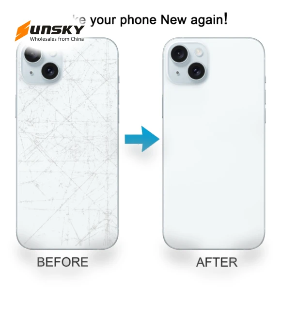 Battery Back Cover with Camera Lens Cover + MagSafe Magnet — Back Covers