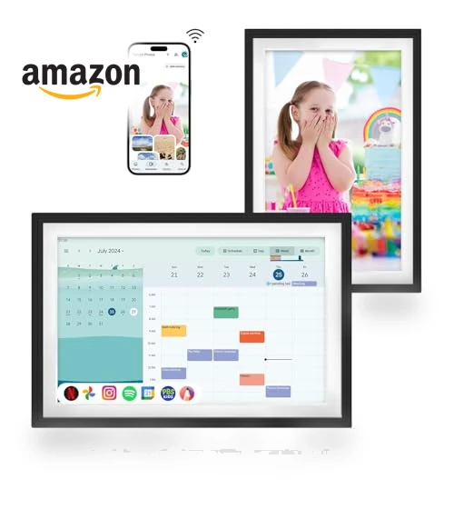Smart Digital Calendar and Picture Frame — Digital Frames, Changing