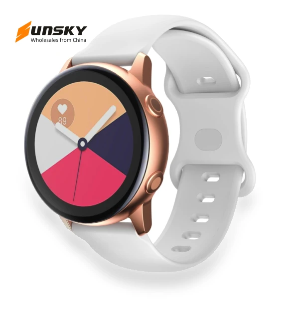 Butterfly Buckle Silicone Watch Band — Bands, Samsung