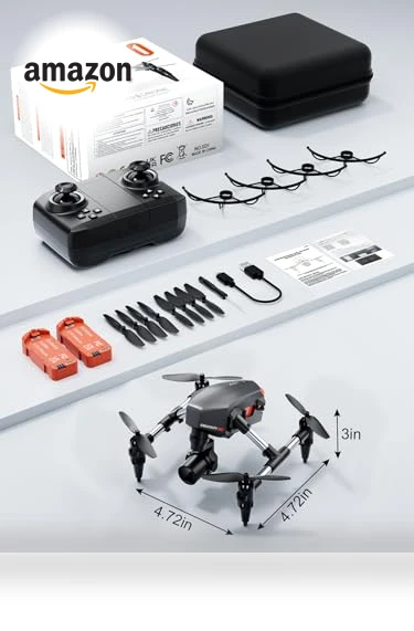 Remote Control Quadcopter with FPV Live Video — Drones, Waktuk