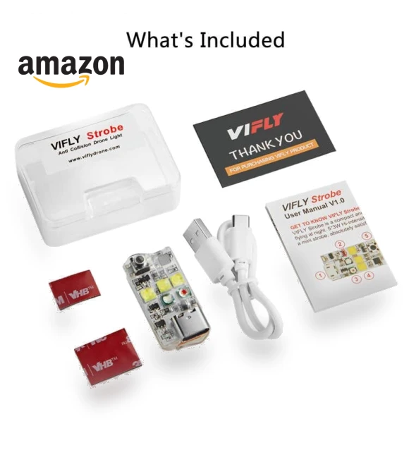 Anti Collision Light for FAA Drone Night Flying — Vehicle Safety Signals, VIFLY