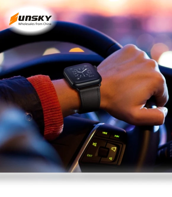 Classic Cowhide Genuine Leather Watch Band — Bands