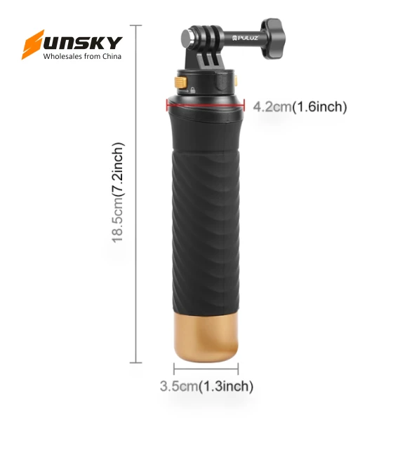 Quick Release Floating Handle Hand Grip — Paddle Accessories, PULUZ
