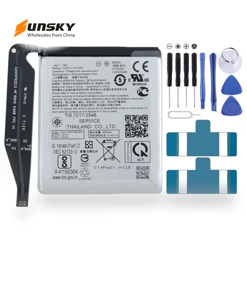 4000mAh Battery Replacement — Phone Battery Replacements, Asus