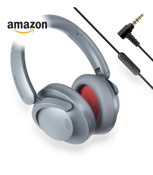 Active Noise Cancelling Headphones — Over-Ear Headphones, 1MORE