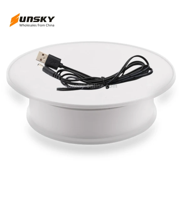 360 Degree Electric Rotating Turntable Display Stand — Display Stands