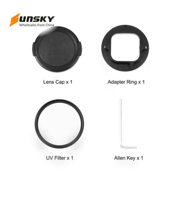 52mm UV Lens Filter with Adapter Ring for GoPro — Camera Gear, PULUZ